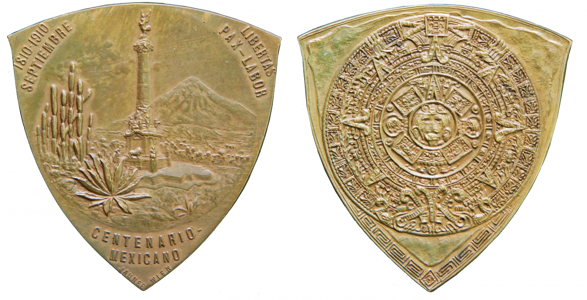 Grove 418b - Centenario de la Independencia, Viena 1910. 