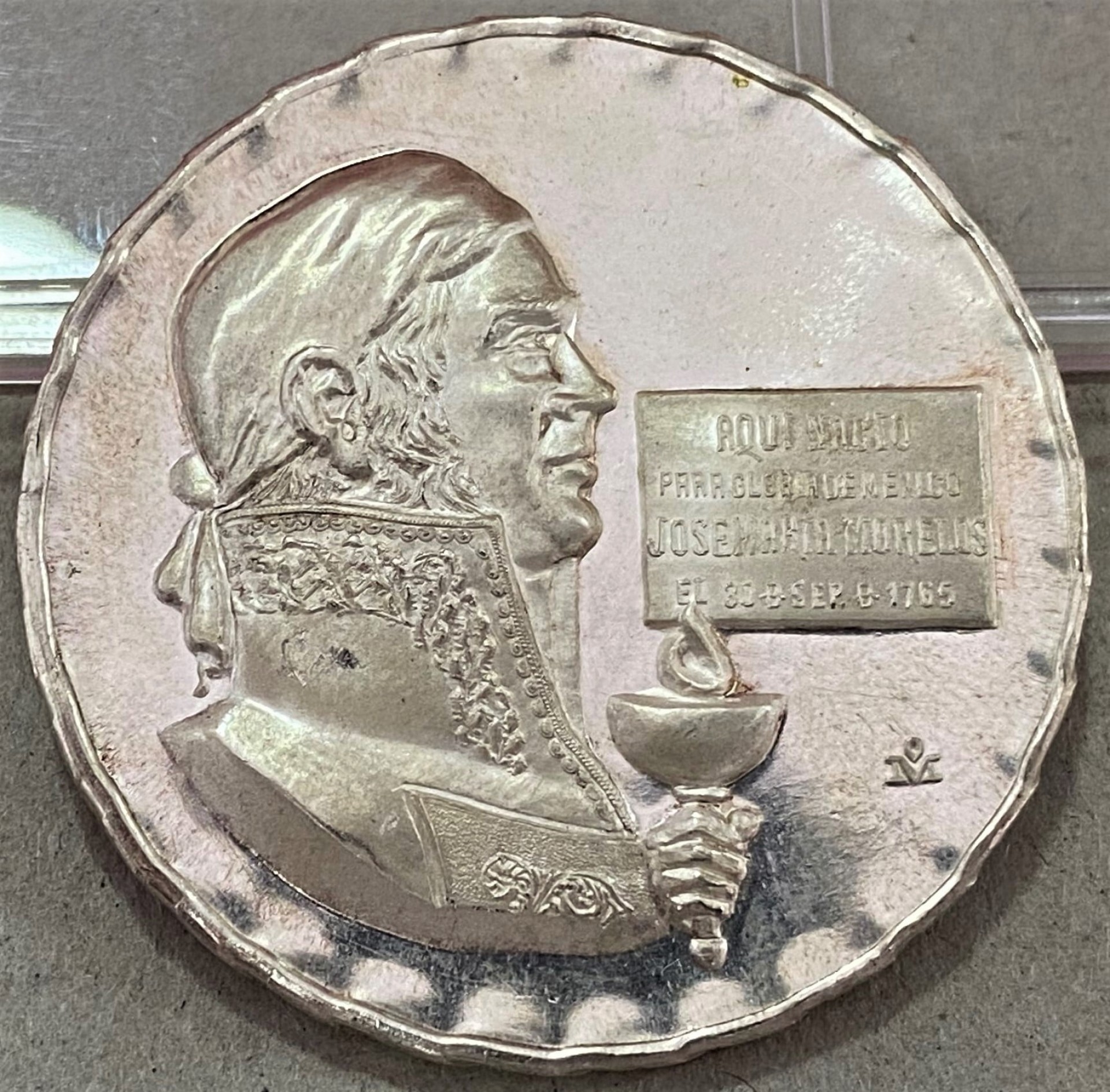 Sesquicentenario Valladolid hoy Morelia 1978 Mo. UNC.